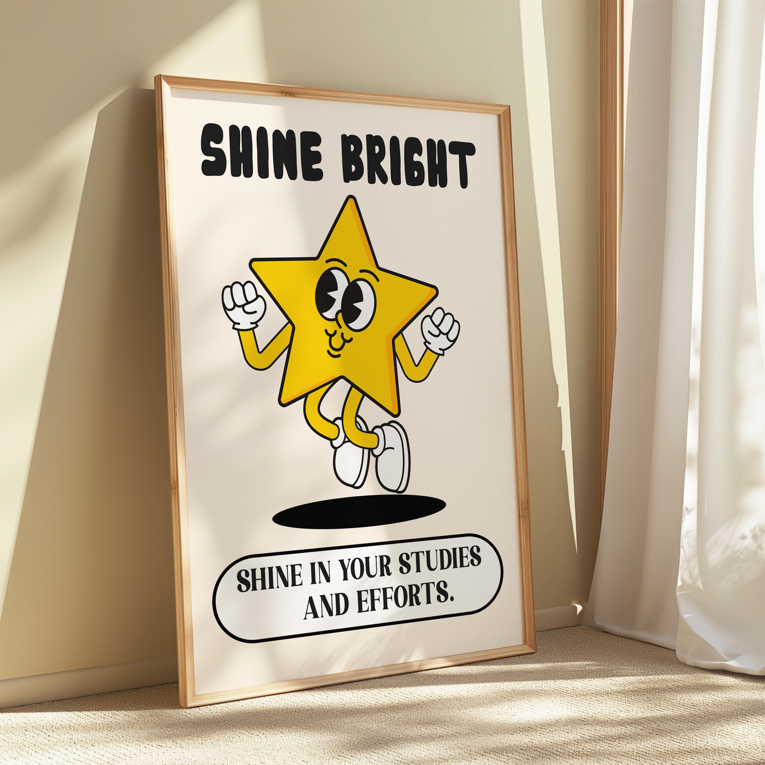 Cute Character Classroom Gallery Set of 15 Prints - Classroom