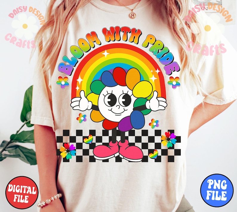 Retro Pride Png Bundle, Pride Png, Gay Png, Rainbow Pride Png, LGBTQ ...
