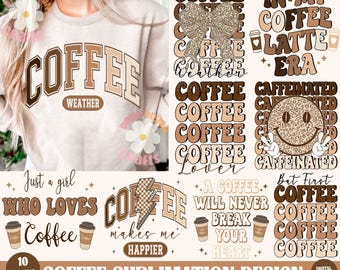 Retro Coffee Png Bundle, Coffee Shirt png, Coffee Png Bundle, Coffee weather png, Coffee Lovers png, Coffee Addict png, Coffee png bundle