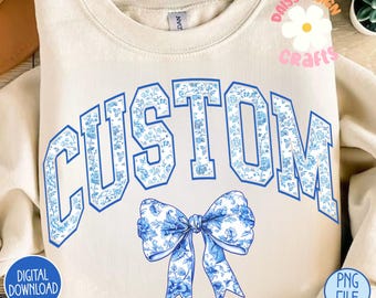 Custom Chinoiserie Coquette, Custom Varsity Svg, Mama Coquette Bow Png, Mama Shirt Svg, Mama Varsity Sublimation, Varsity Svg
