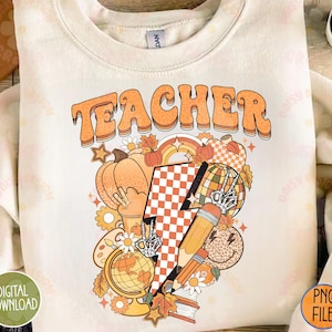 Coquette Teacher Fall Bundle, Teacher Life Png, Fall Teacher Png, Fall ...