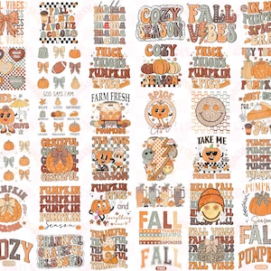 Fall Bundle Png, Fall Bundle Png, Autumn Bundle Png, Thanksgiving Bundle Png, Fall Mega Bundle Png, Fall Design Bundle, Pumpkin Spice PNG