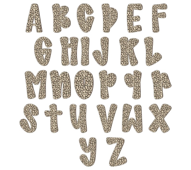 Summer Alpha PNG, Preppy Alphabet PNG Bundle, Beach Letters PNG ...
