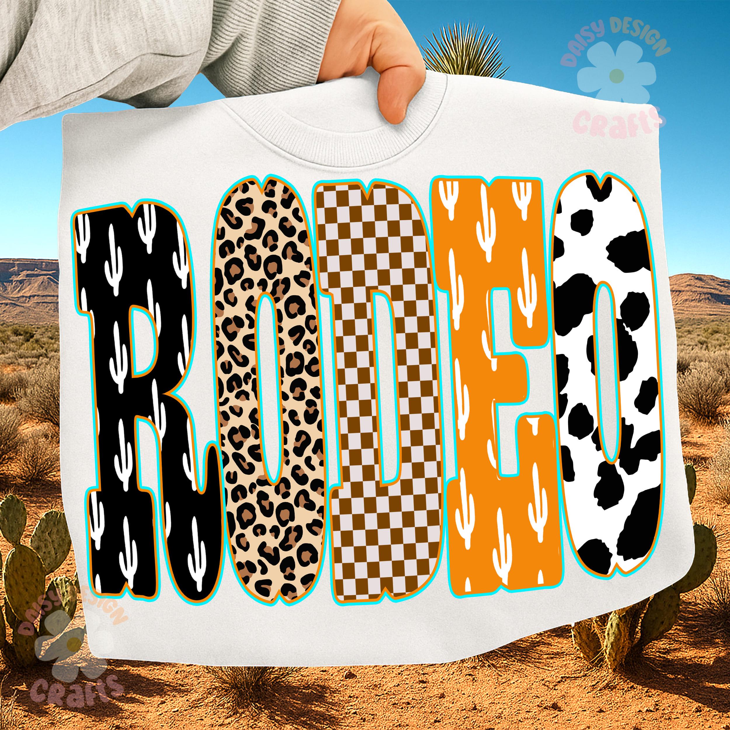 Rodeo PNG, Western Rodeo Text Design, Cowgirl Rodeo Lettering PNG ...