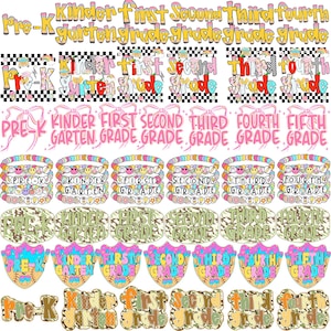 Back to School Mega Bundle PNG, Teacher Coquette First Day of School Boy PNG Sublimation,Girly Pink Bow Student Pre-k 1st/2nd/3rd/4th Grade