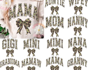 Kamouflage-kamouflagebåge png-paket, kamouflagebåge, sublimering av ankjakt, retro mamma-kamouflage png, jaktfruskjorta png, kamouflagemamma png