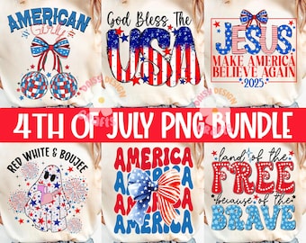 4. Juli Bundle Png, 4. Juli Sublimation PNG, USA Png, Amerika Png, Western 4. Juli, Unabhängigkeitstag, patriotischer Png, Png Bundle