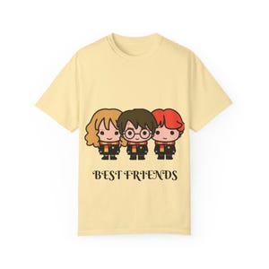 Camiseta "Mejores amigos mágicos", regalo de Harry Potter, camiseta unisex para fans, ideal para nadar o relajarse, ideal para cumpleaños.