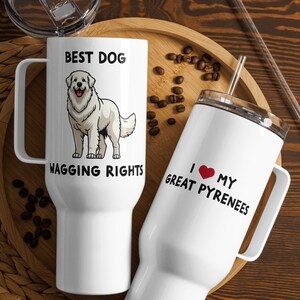 Great Pyrenees 40 oz Travel Mug