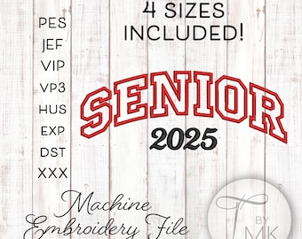 Wzór do haftu - Senior 2025