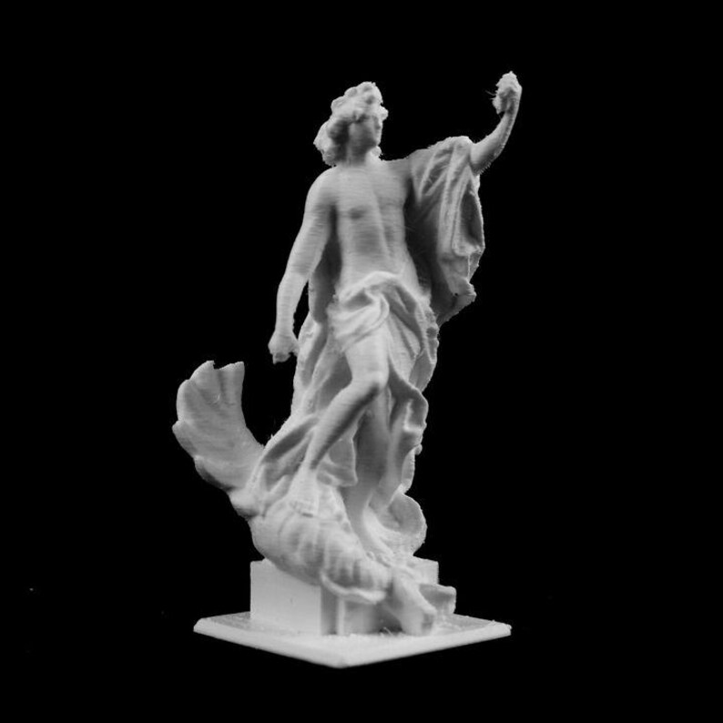 Apollo Defeating the Python Statue – Unpainted 12K Resin Miniature ...