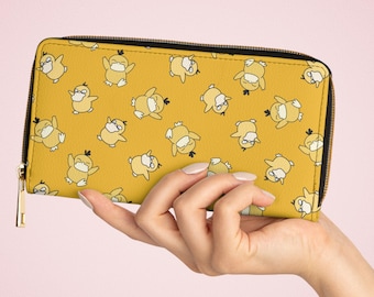 Psyduck Zipper Wallet Psyduck Wallet