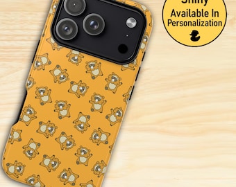 Funda para teléfono con estampado Bidoof, resistente a los impactos, acabado brillante.