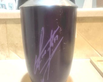 Undertaker Signed / Autographed WWE Purple Urn