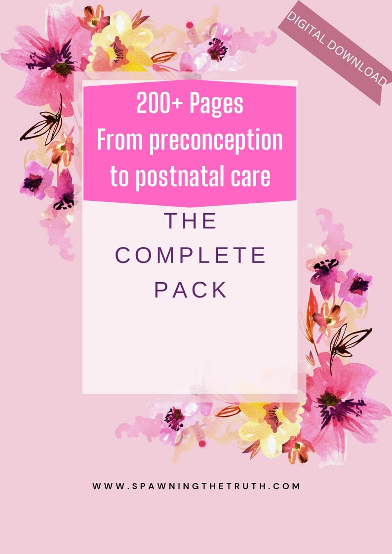 Editable Pregnancy Planner, Printable Pregnancy Planner Bundle for the ...