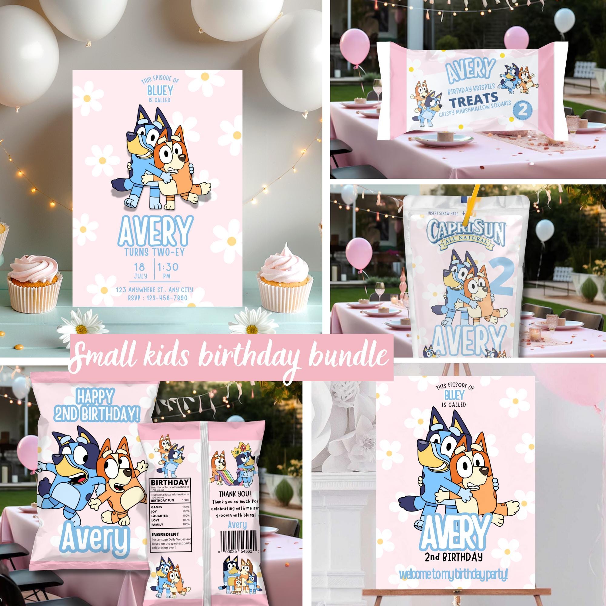 Daisy Twoey Invitation Set