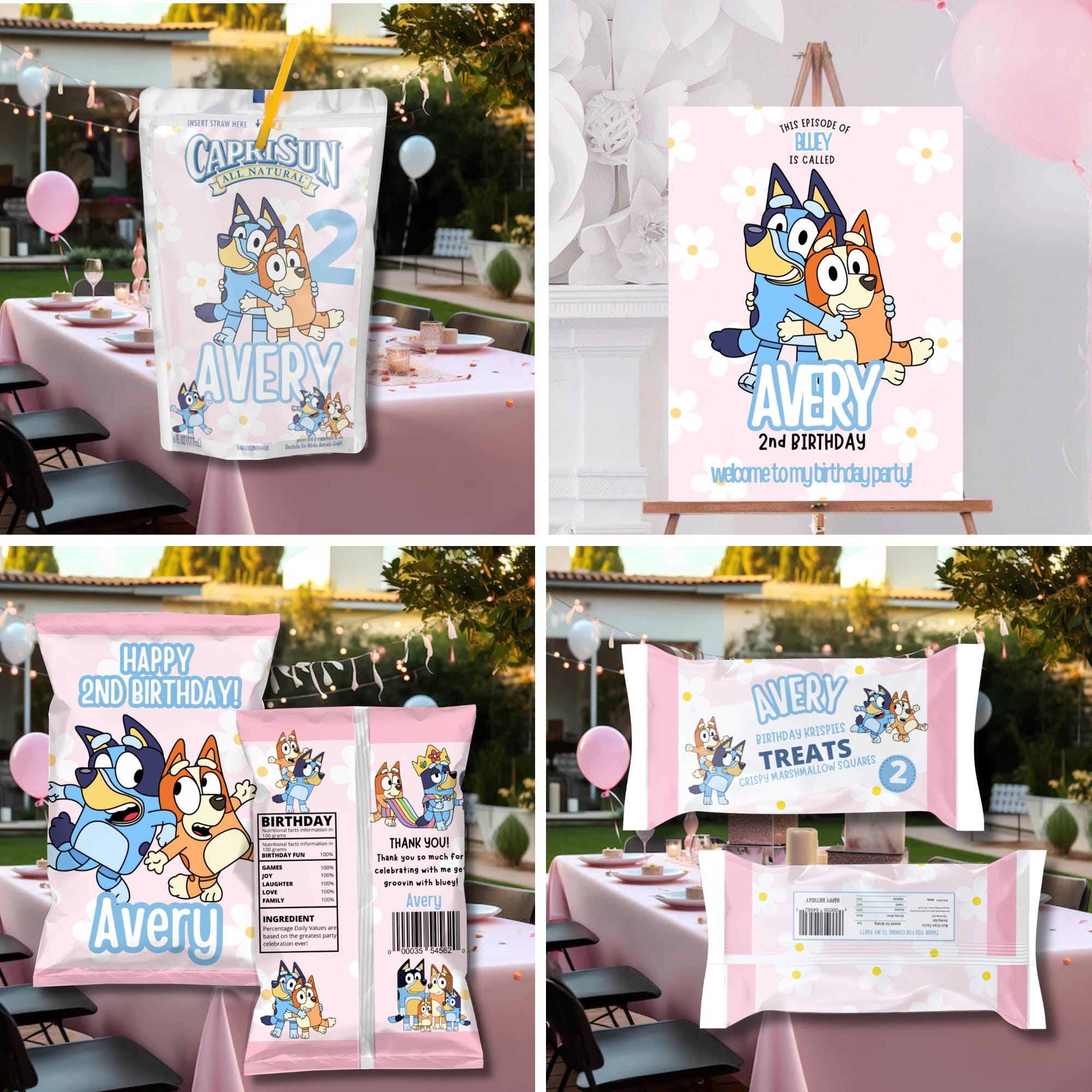 Daisy Twoey Invitation Set