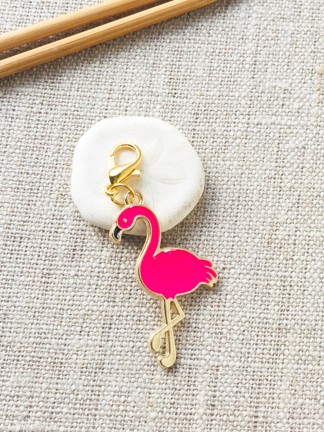 Pink Flamingo Crochet Stitch Marker Flamingo Stitch Marker - Etsy