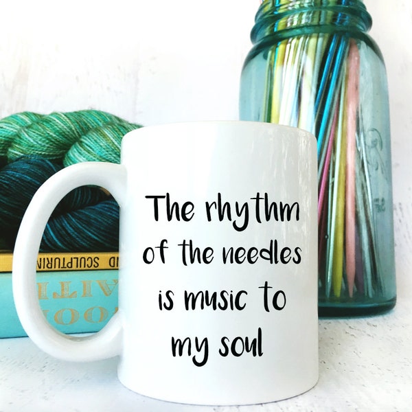 Coffee Mug for Knitters, Coffee Mugs, Tea Cup for Knitters - Gift for Knitter - Mothers Day Gift - Gift for Her - Office Mug - Funny Mug