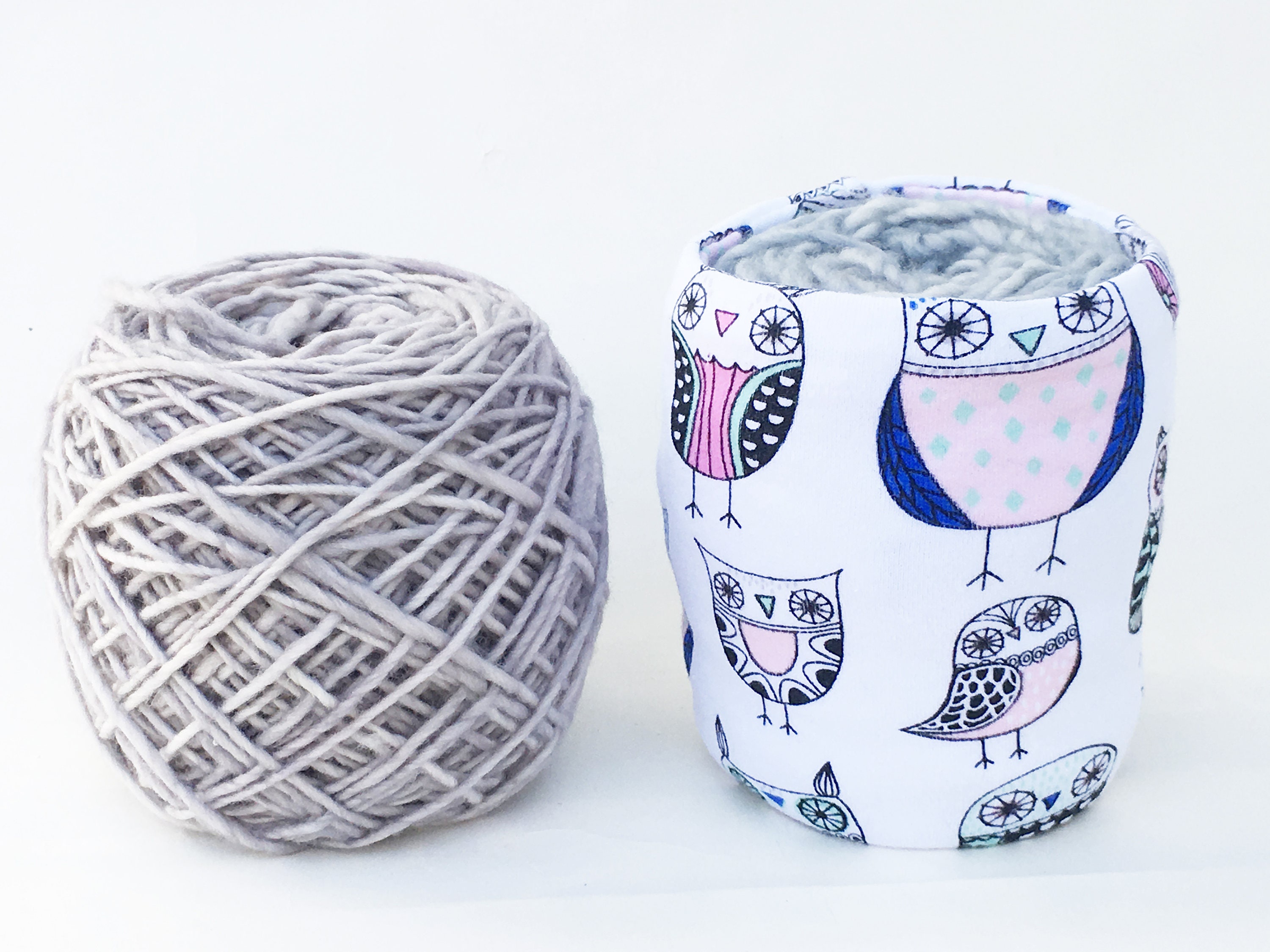 Owl Yarn Bowl Owl Yarn Holder Yarn Organizer Yarn Storage Etsy