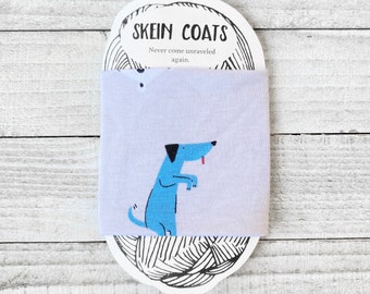 Dog Yarn Bowl- Yarn Cozy- Yarn Keeper- Yarn Organizer- Yarn Storage- Crochet Accessories- Dog Lover Knitting- Yarn Holder- Skein Coats