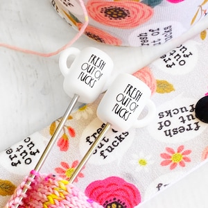 Stitch Stoppers, Needle Hugger, Needle Stoppers, Knitting Accessories, Best Friend Gift, Sister Gift