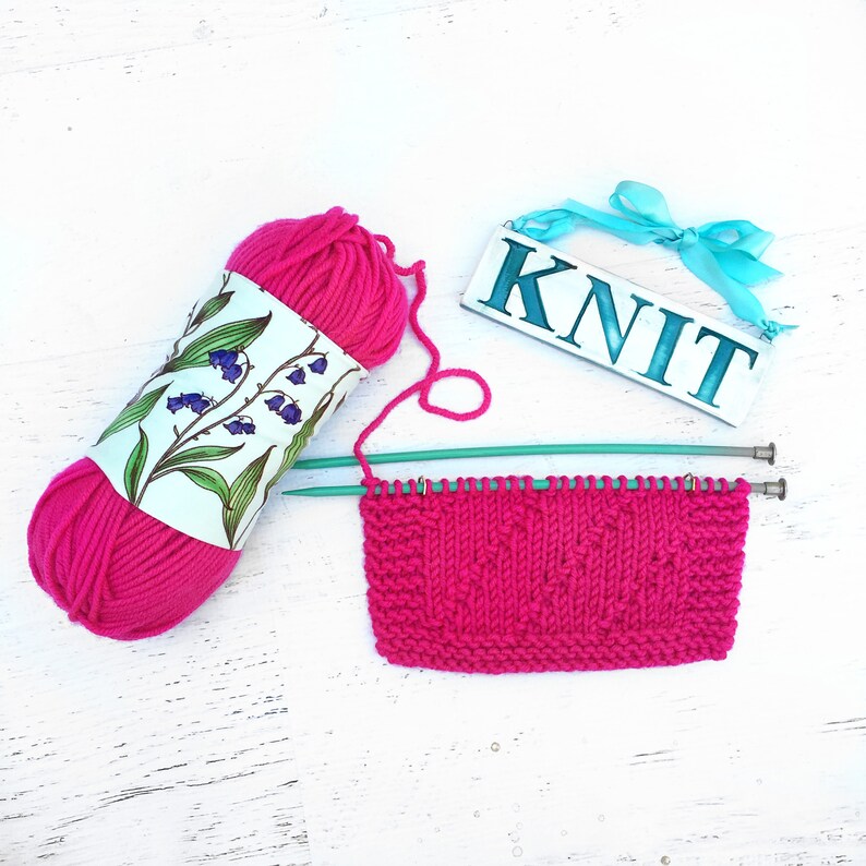 Mini Yarn Cozy Small Yarn Holder Lily of the Valley Yarn Etsy