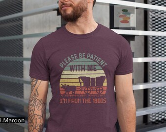 Please Be Patient With Me I'm From The 1900s T-Shirt, Western Graphic Game Tee
