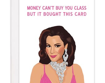 Grevinnan Luann, New Yorks riktiga hemmafruar, RHONY "Pengar kan inte köpa dig klass"