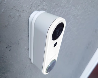 Extensor de cámara y timbre SimpliSafe con soporte espaciador de 0,25 a 5 pulgadas. Resistente a los rayos UV.