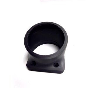 May include: Black plastic adapter with two screw holes on the bottom.