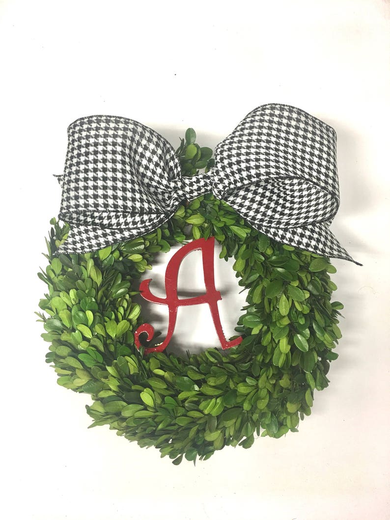 Alabama College Wreath Fall Wreath Side Door Wreath Etsy