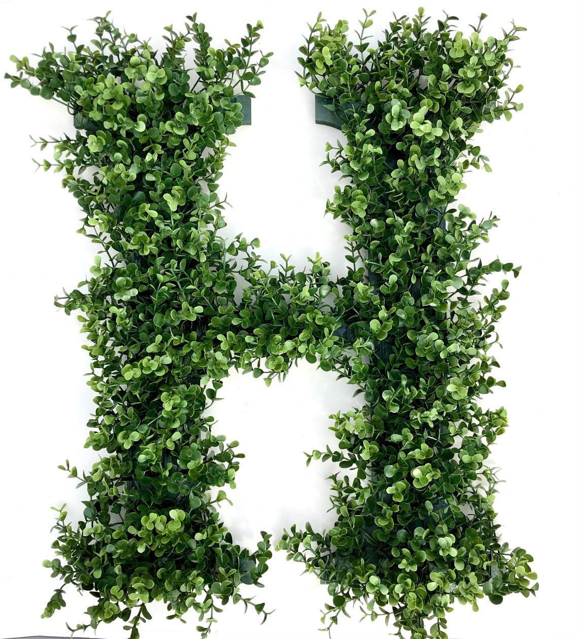 18 Inch Faux Boxwood Letters Etsy