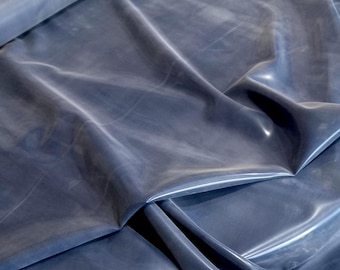 NIGHTSHADE BLUE Sheet Latex, Fashion Grade, 0.50 mm thick, Sold by the Yard