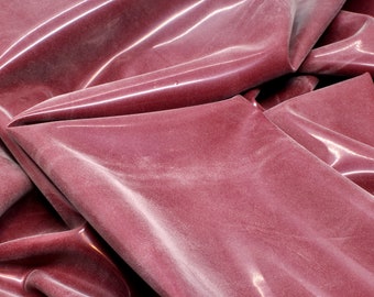 Fashion Grade PLUM Sheet Latex, 0.50mm thick gauge, sold by-the-yard