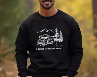 Camping Sweatshirt - Camper Sweater - Gift Idea Camper Fans