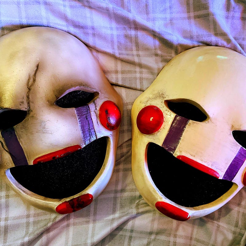 Five Nights At Freddys Puppet Costume Etsy Five Nights At Freddys Puppet Costume Etsy