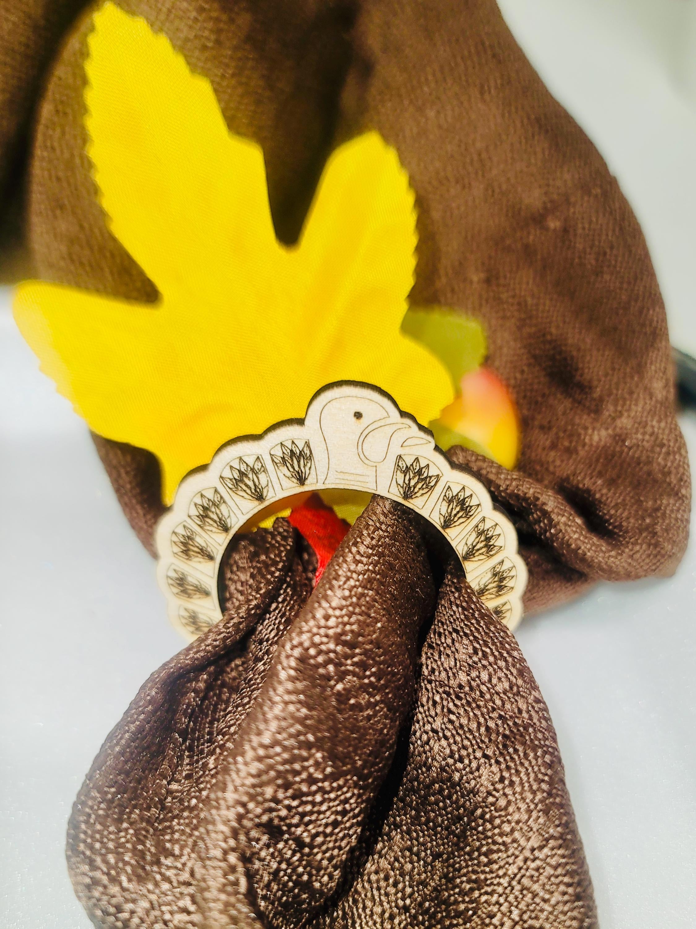 Thanks Given Table Napking Clothes RING - Etsy