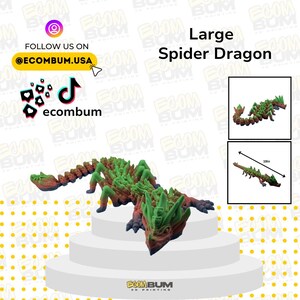 Artikulierter Drache 3D-gedrucktes artikuliertes sensorisches Spielzeug