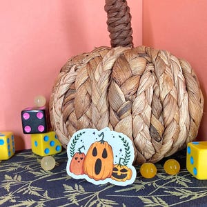 Carved Pumpkin Sticker