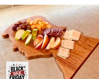 Trump Gift - Handmade Charcuterie Board: Oak, Walnut or Maple
