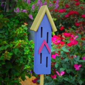 Garden Decor, Butterfly Houses, Handmade Gifts, Painted Butterfly House