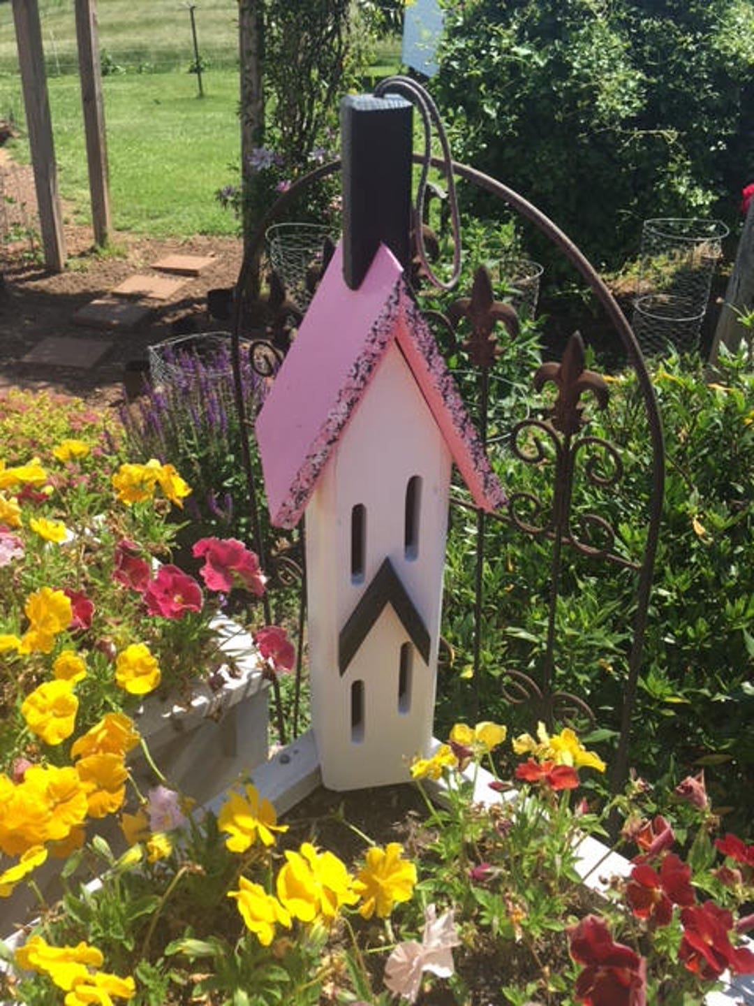 Hanging Butterfly House Etsy