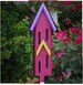 Whimsical Butterfly House, Butterfly Houses, Painted Butterfly Houses, Garden decor