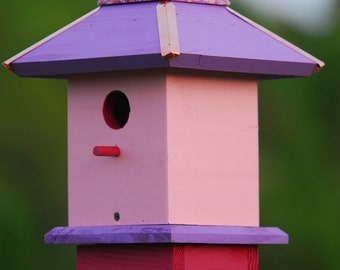 Birdhouse, Painted Bird Houses, Bird house for Sale