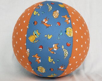 Balloon Ball TOY -  Woodland Animals - Owl, Raccoon, Fox, Hedgehog, Turtle