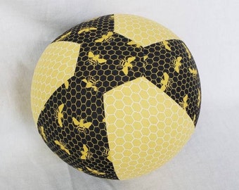 Balloon Cover Ball - Yellow Bumble Bee & Honeycomb -  As seen with Michelle Obama on Parenting.com