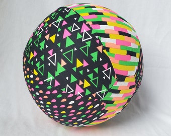 Balloon Ball / cover toy - retro neon 80's 90's prints