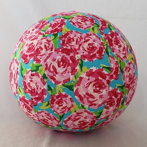 Balloon Ball / cover toy - pink peony flower