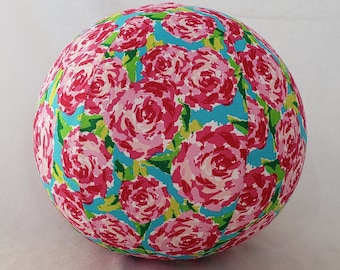 Balloon Ball / cover toy - pink peony flower